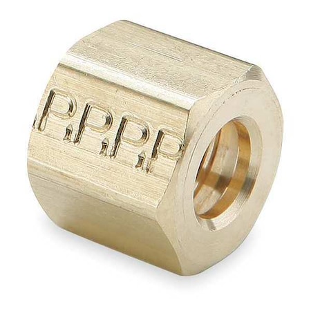 3/4 Compression Brass Nut 10PK