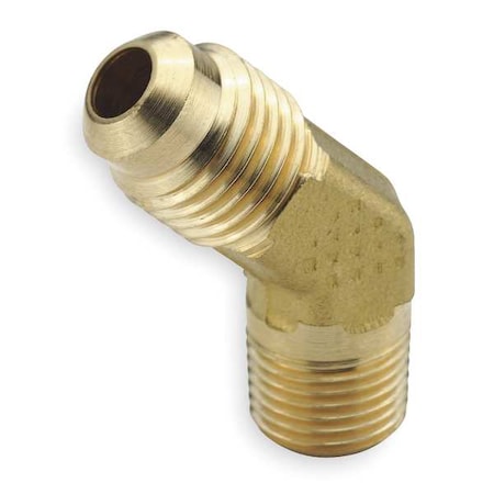 Male Elbow,45deg,Brass,Tube X MNPT,PK10