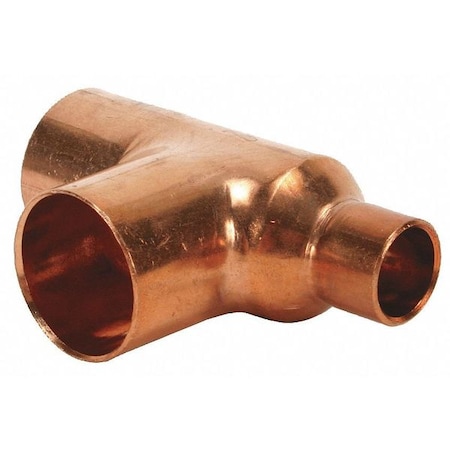 1/2 X 3/8 X 1/2 NOM C Copper Reducing Tee