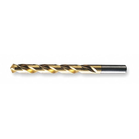 118° General Purpose Jobber Length Drill Chicago-Latrobe 150-TN TiN HSS RHS/RHC 25/64