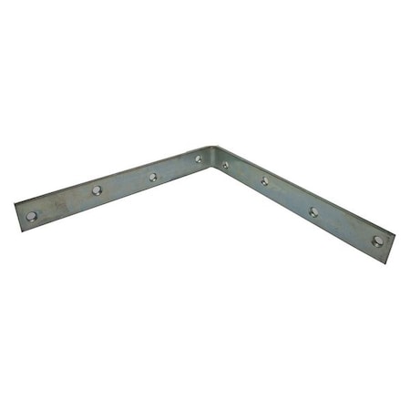 Corner Brace,Steel,1 1/4 Wx10 In L