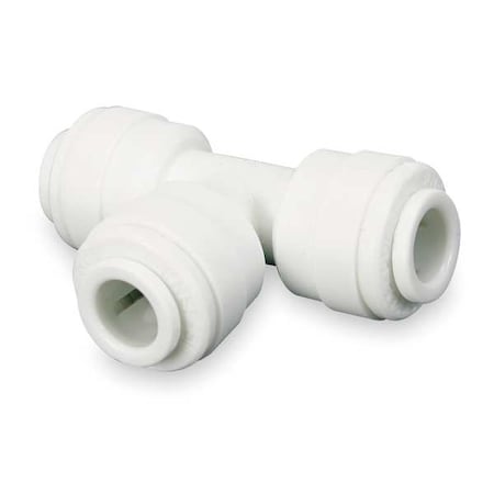 Acetal Copolymer Union Tee, 1/4 In Tube Size