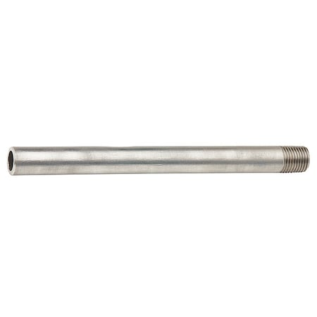 1/4 MNPT X 2-1/2 TOE Stainless Steel Pipe Nipple Sch 40