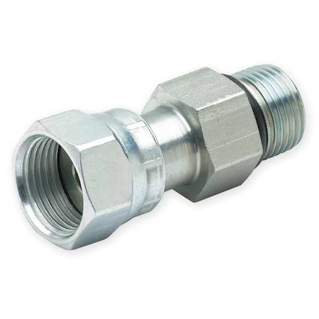 Swivel Connect,Zinc Steel, SAE,3/8In