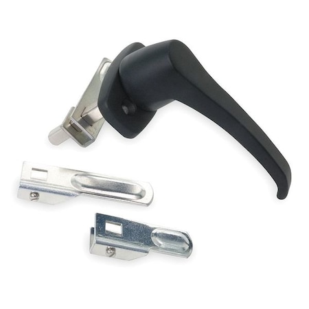 Cam Latch,Nonlocking,Black Powder Coated