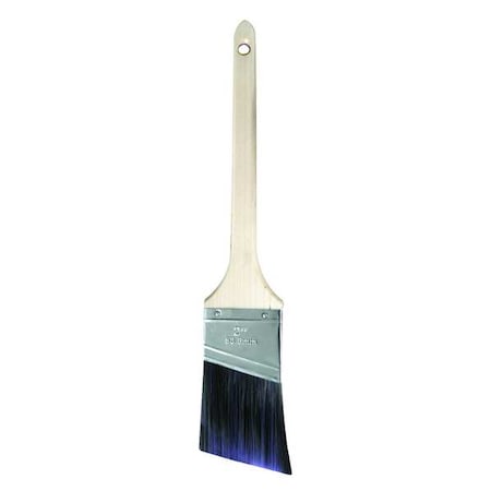 2 Angle Sash Paint Brush, Polyester Bristle, Sealed Wood Handle