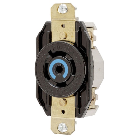 20A Twist-Lock Receptacle 4P 5W 120/208VAC L21-20R BK