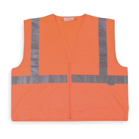 Medium Class 2 High Visibility Vest, Orange