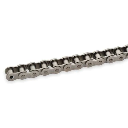 Roller Chain,Riveted,25SS ANSI,10 Ft.