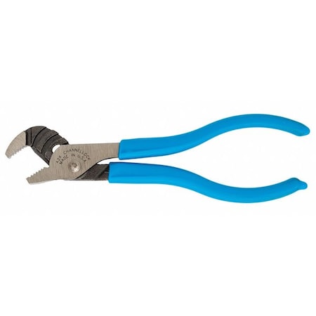 4 1/2 In Straight Jaw Tongue And Groove Plier, Serrated