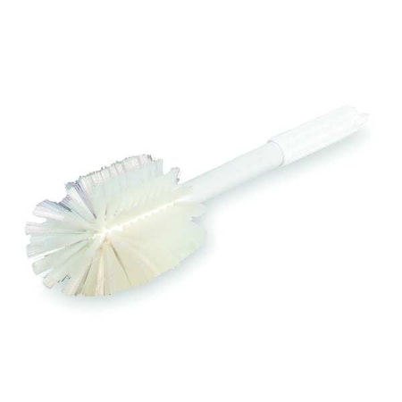 3 W Valve And Fitting Brush, 10 In L Handle, 6 In L Brush, White, Polypropylene, 16 In L Overall