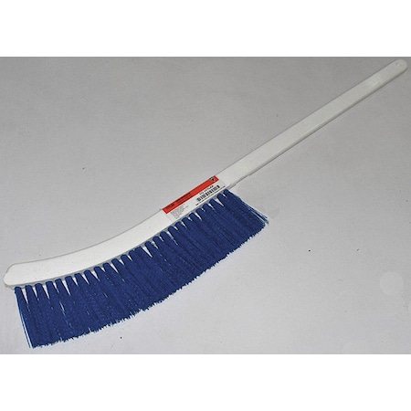 1/2 In W Wand Brush, Soft, 15 In L Handle, 9 In L Brush, Blue, Plastic, 24 In L Overall