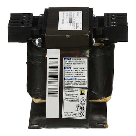 Control Transformer,250VA,4.43 In. H