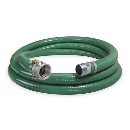 4 ID X 20 Ft PVC Discharge & Suction Hose GN