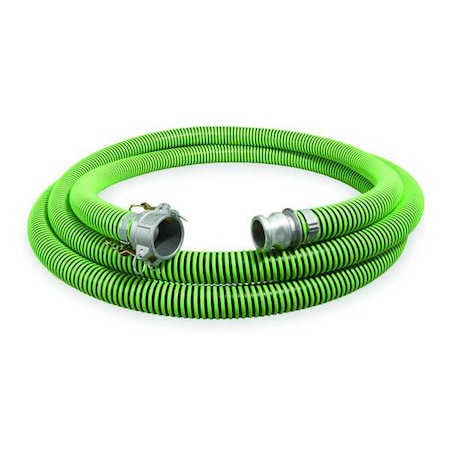 3 ID X 25 Ft Discharge & Suction Hose BK/GN