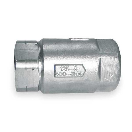 2 FNPT Stainless Steel Ball Cone Spring Check Valve