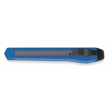 Snap-Off Utility Knife, Snap-Off, Plastic, 5 In L.
