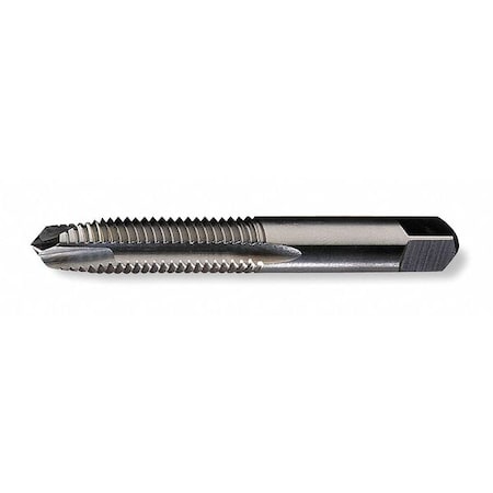 Spiral Point Tap, M5-0.8, Plug, Metric Coarse, 2 Flutes, Uncoated