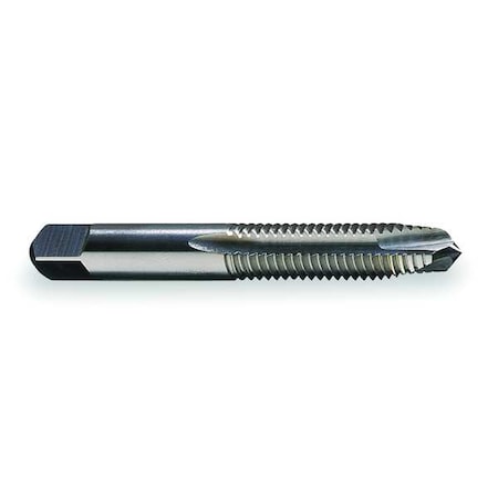 Spiral Point Tap, 3/8-16, Plug, UNC, 3 Flutes, Uncoated