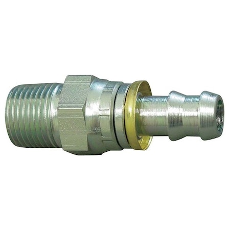 Hydraulic Hose Fitting, Straight, 1/4