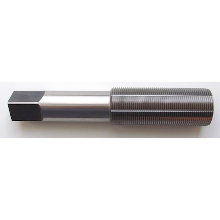 Thread Forming Tap, M6-1.00, Bottoming, Bright, 0 Flutes