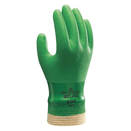 Chemical Resistant Glove,PVC,M,PR