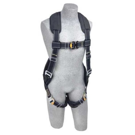 Arc Flash Full Body Harness, Vest Style, S, Nomex(R)/Kevlar(R)