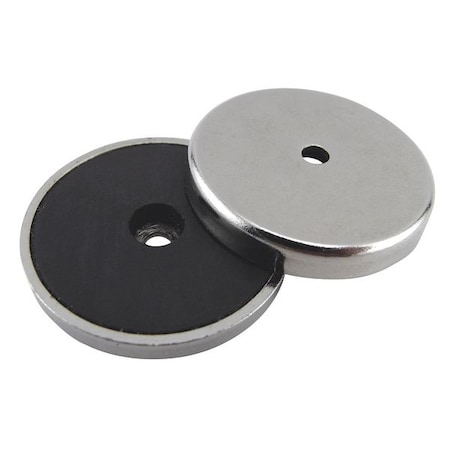 Round Base Magnet,11 Lb. Pull