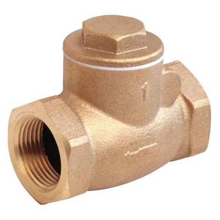 1 NPT Bronze Swing Check Valve