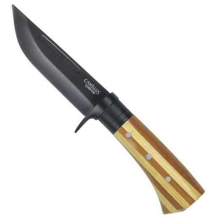 Fixed Blade Knife,Fine,Drop Point,10 In
