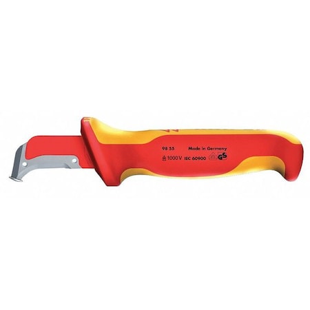 Insulated Dismantling Cutter, Fixed Blade, Hook, Conductor Insulation