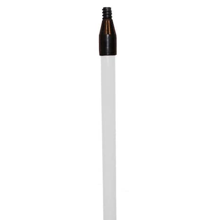 Threaded Wet Mop Handle, White, Fiberglass