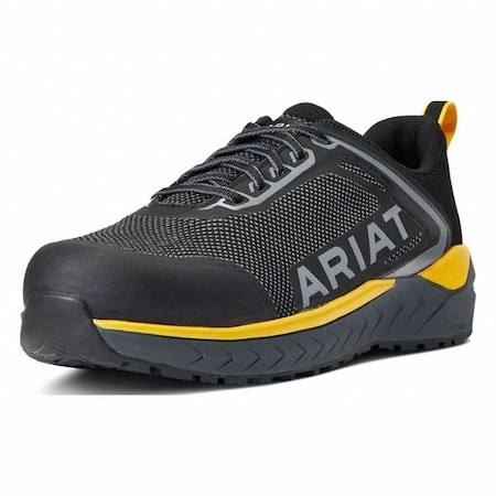 Athletic Shoe,D,10 1/2,Gray,PR