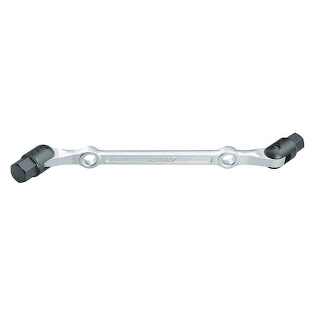 Swivel Head Double Ended Wrench,12x14mm