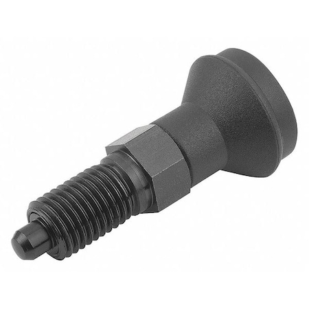 Indexing Plunger D1= M20X1,5, D=10, Style A, Non-Lockout Wo Locknut, Steel Hardened