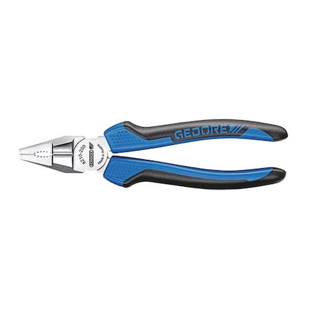 Combination Pliers, 7-7/8, Handle Type: Dipped