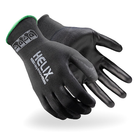 Knit Gloves,Black,Size 7