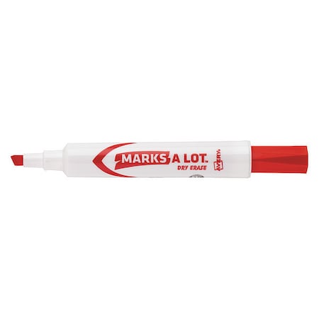 Desk-Style Dry Erase Marker,Chisel Tip,Blue