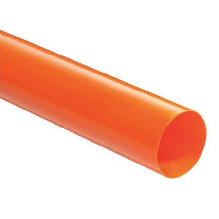 Conveyor Roller Cover, 1-3/8 In, L60 In., Color: Orange