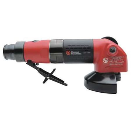 Angle Angle Grinder, 3/8 In NPT Female Air Inlet, Heavy Duty, 12,000 RPM, 1.1 Hp