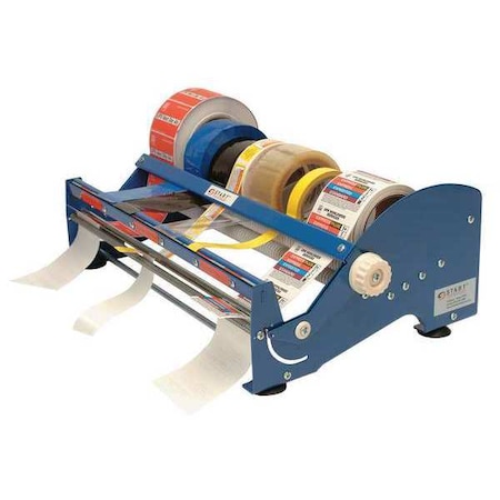 Multi Roll Tape And Label Dispenser,Blue