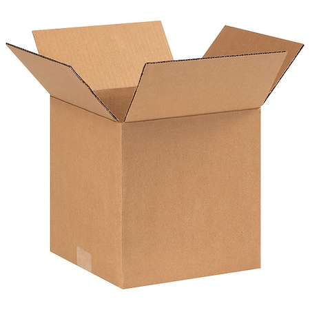 Corrugated Boxes, 9 X 9 X 9, Kraft, 25/Bundle