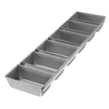 Bread Pan,6-Strap,5-5/8x3-1/8