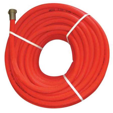 Booster Fire Hose,Single Jacket,50 Ft L