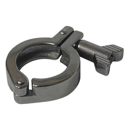Heavy Duty Clamp, T304 Stainless Steel, For Tube Size: 4 In