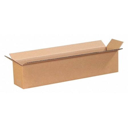 Long Corrugated Boxes, 20 X 4 X 4, Kraft, 25/Bundle