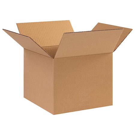 Corrugated Boxes, 10 X 10 X 8, Kraft, 25/Bundle