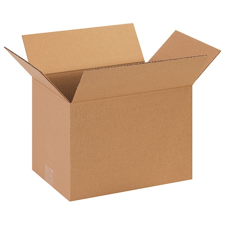 Corrugated Boxes, 13 X 9 X 11, Kraft, 25/Bundle