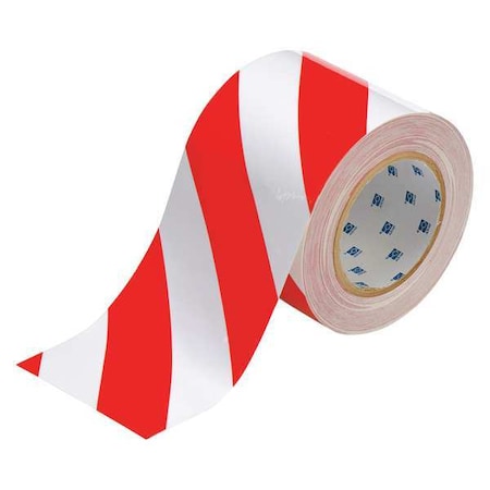 Floor Marking Tape,Roll,4In W,100 Ft. L