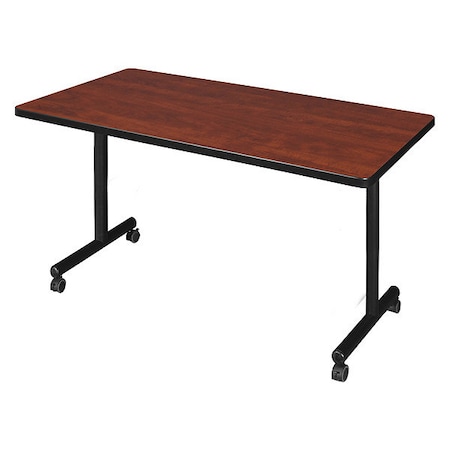 Rectangle Training Table, 48 X 29, Laminate Top, Cherry